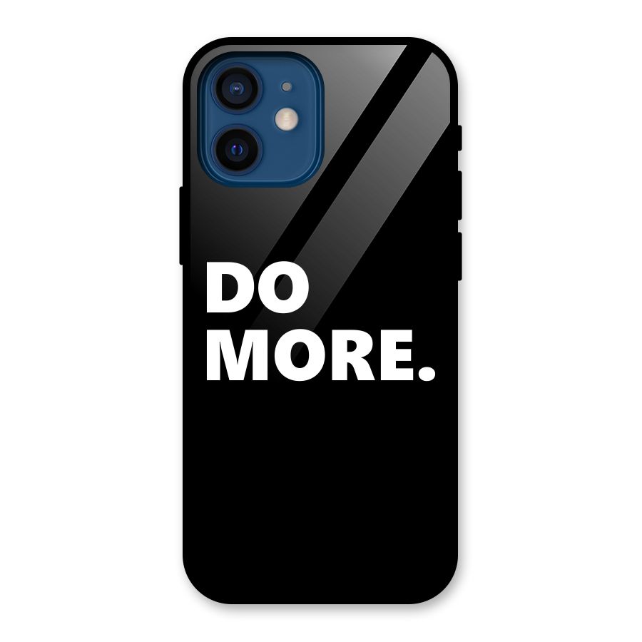 Do More Glass Back Case for iPhone 12 Mini