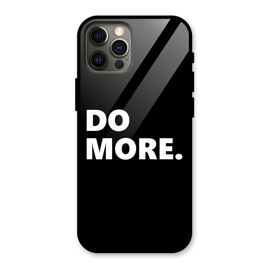 Do More Glass Back Case for iPhone 12 Pro