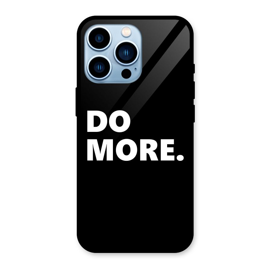 Do More Glass Back Case for iPhone 13 Pro