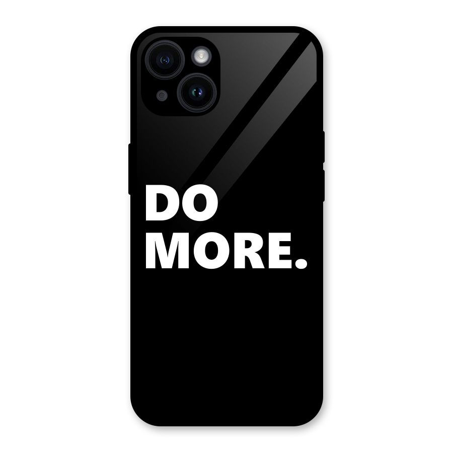 Do More Glass Back Case for iPhone 14