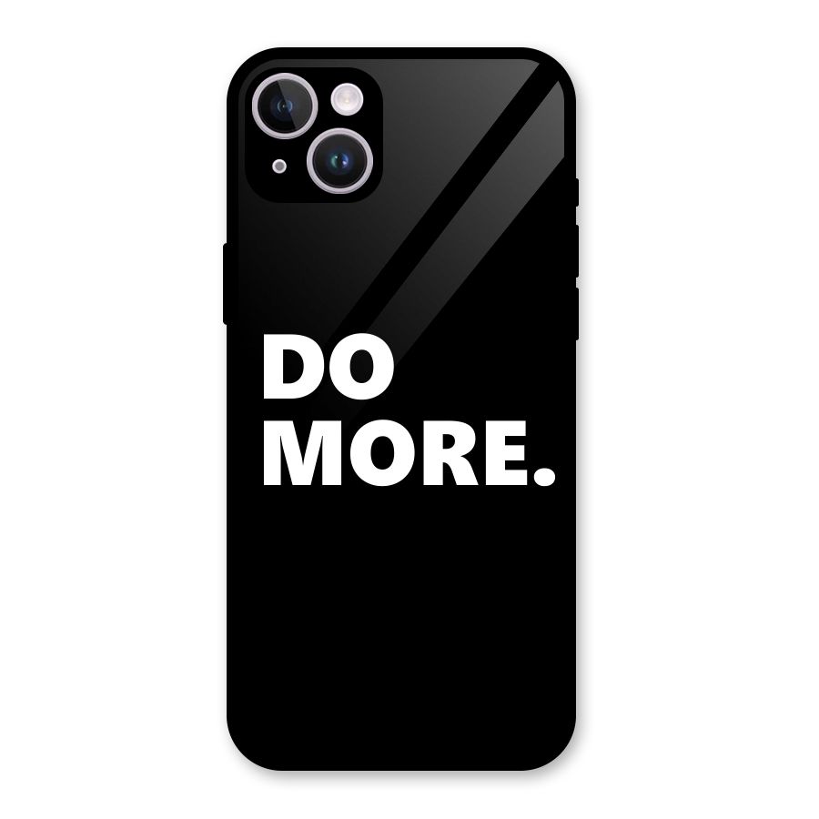 Do More Glass Back Case for iPhone 14 Plus