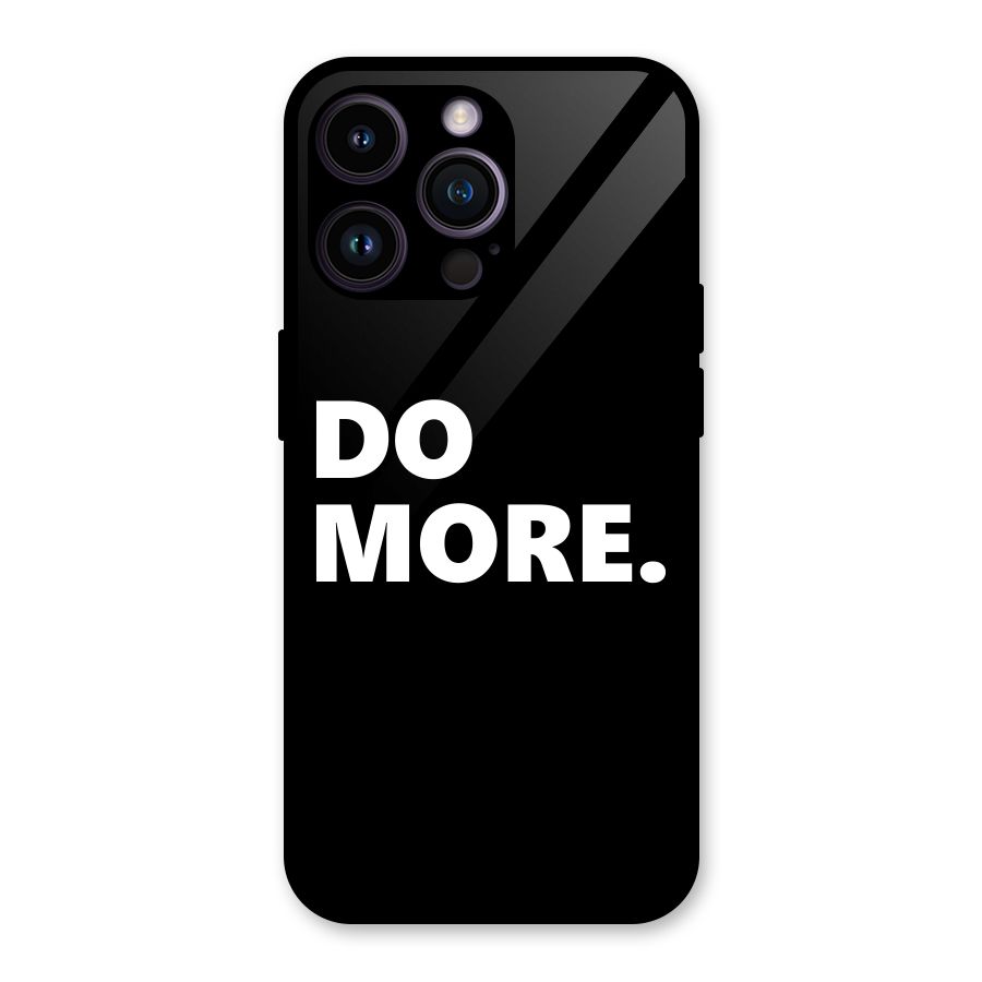 Do More Glass Back Case for iPhone 14 Pro Max