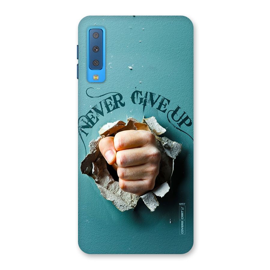 Do Not Give Up Back Case for Galaxy A7 (2018)
