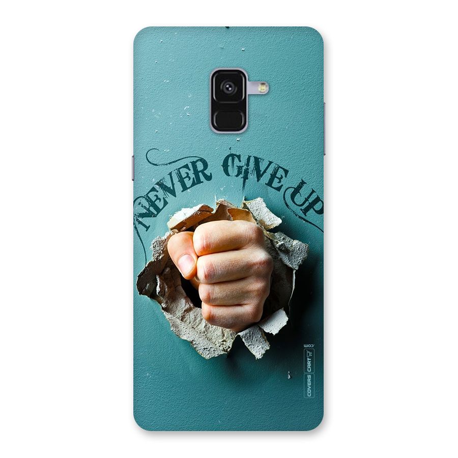 Do Not Give Up Back Case for Galaxy A8 Plus