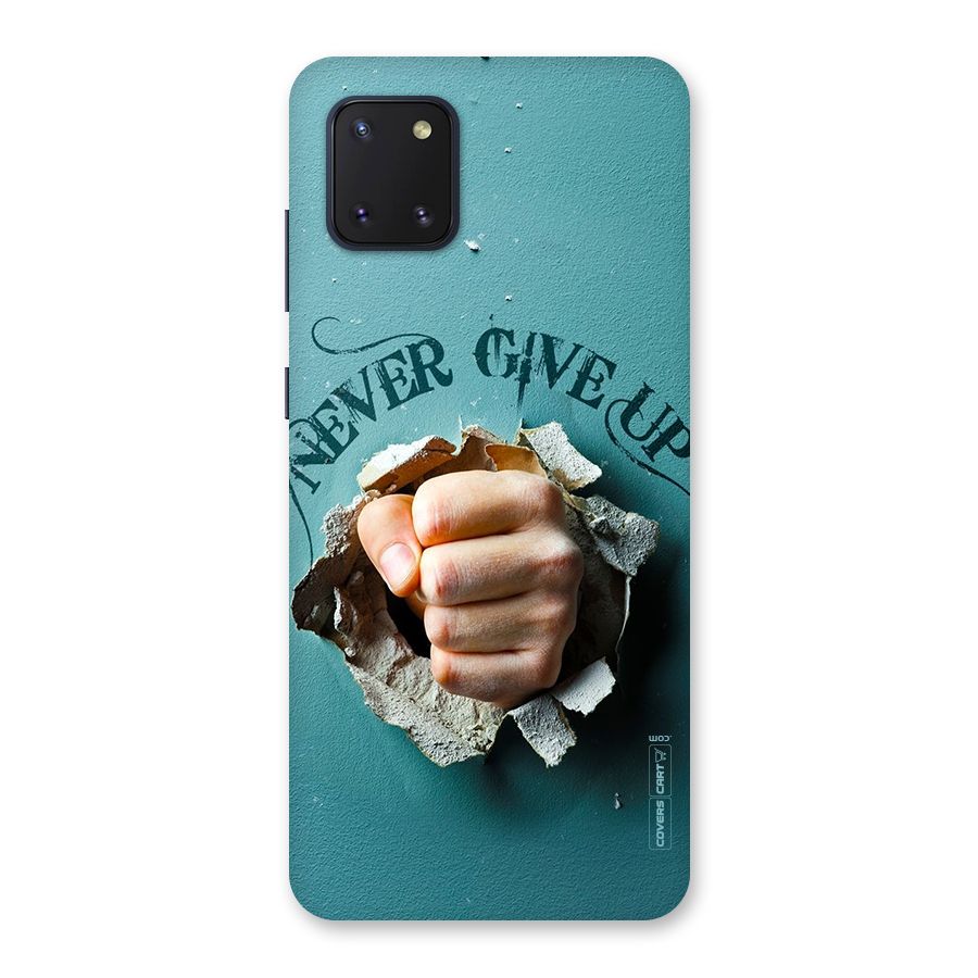 Do Not Give Up Back Case for Galaxy Note 10 Lite
