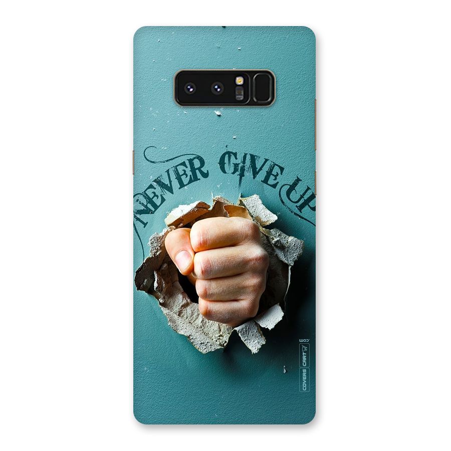 Do Not Give Up Back Case for Galaxy Note 8