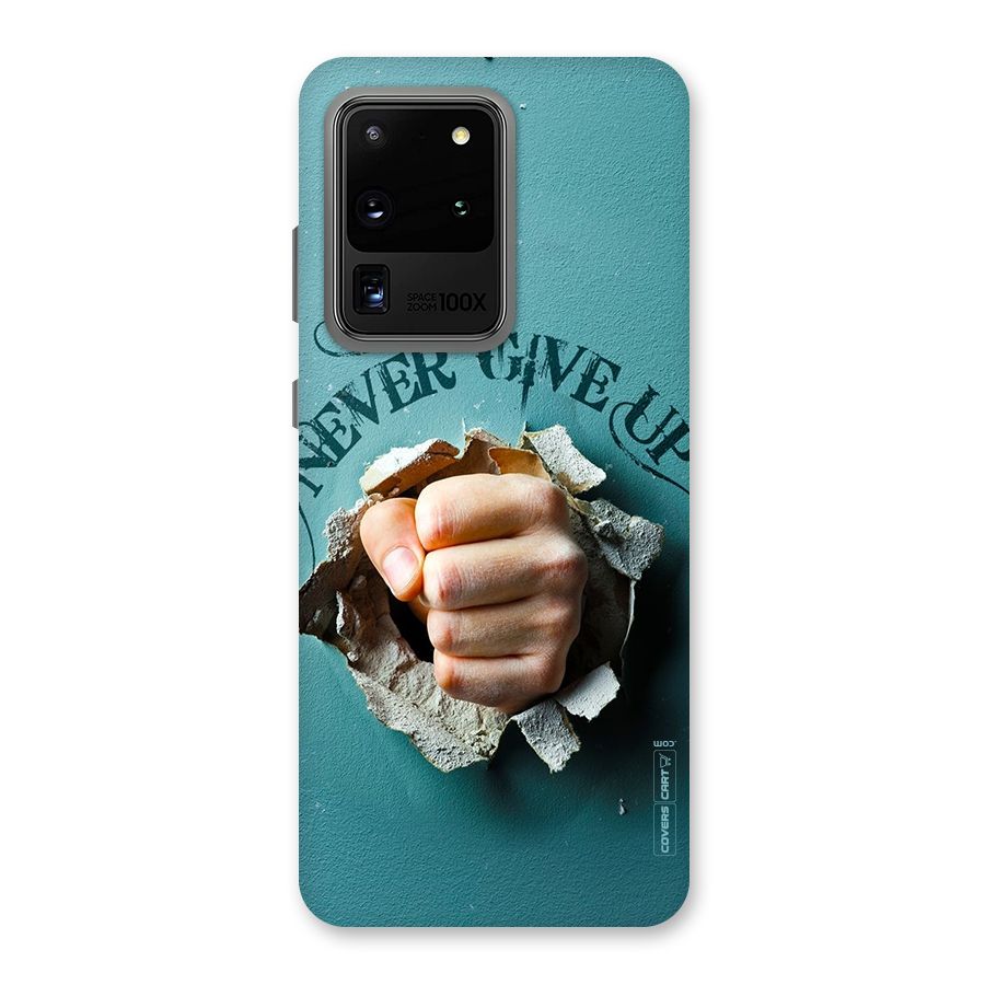 Do Not Give Up Back Case for Galaxy S20 Ultra