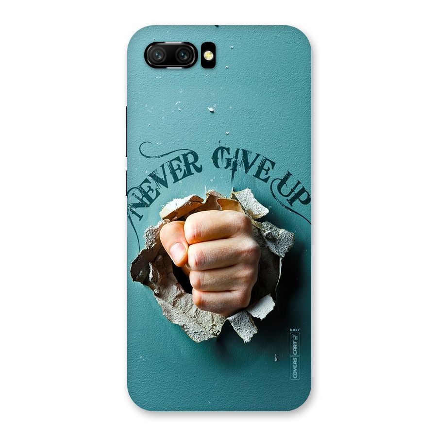 Do Not Give Up Back Case for Honor 10