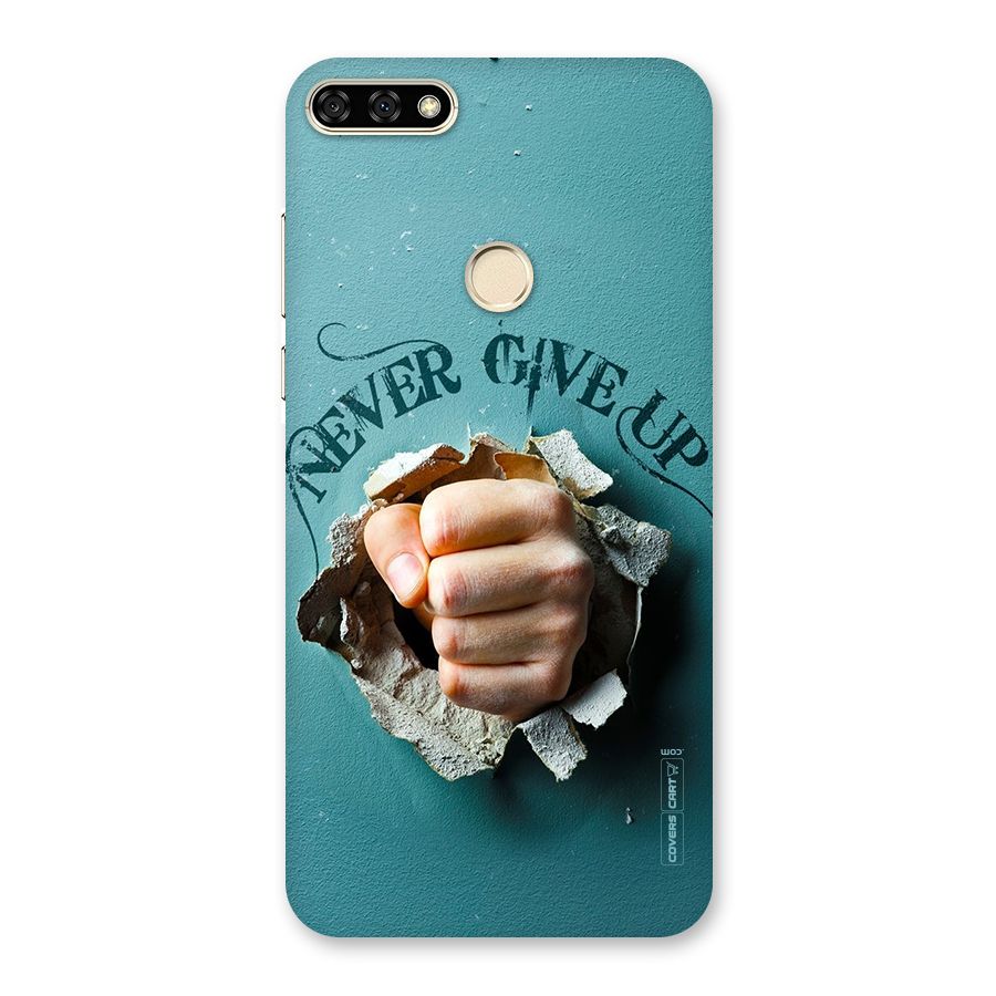 Do Not Give Up Back Case for Honor 7A