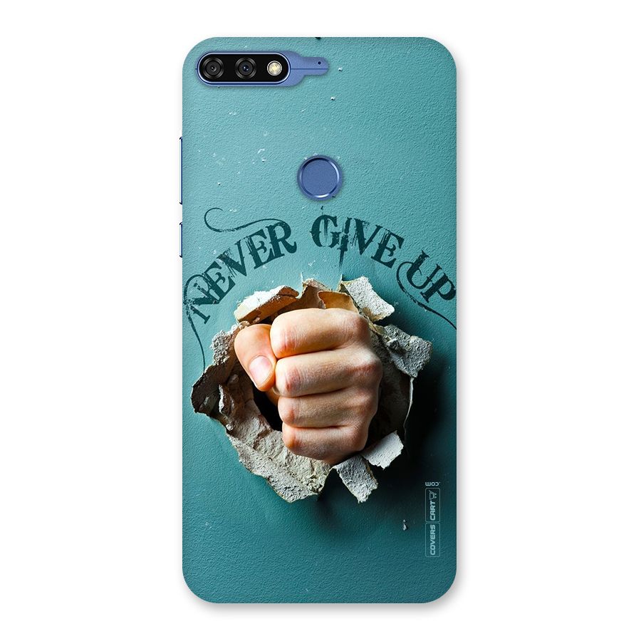 Do Not Give Up Back Case for Honor 7C