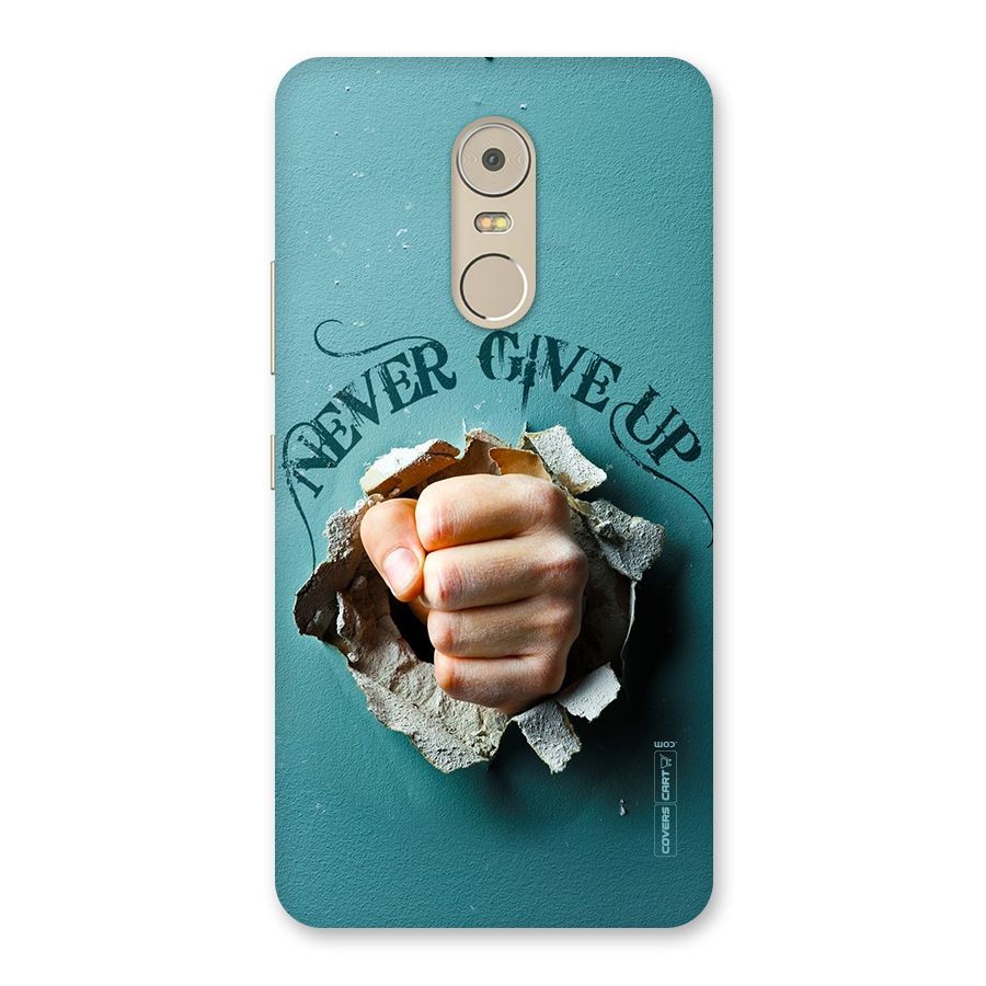 Do Not Give Up Back Case for Lenovo K6 Note