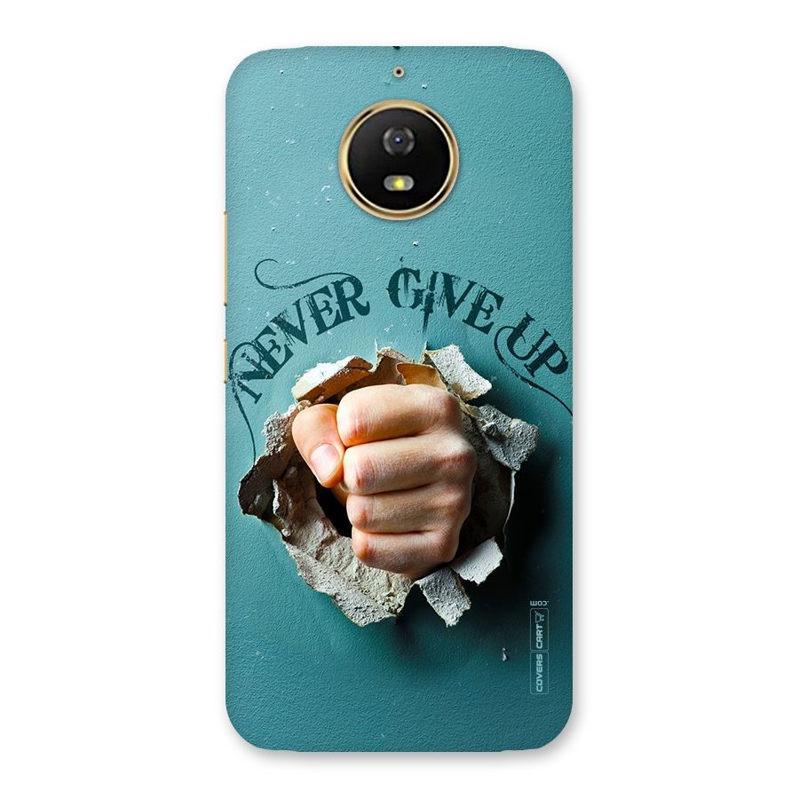 Do Not Give Up Back Case for Moto G5s