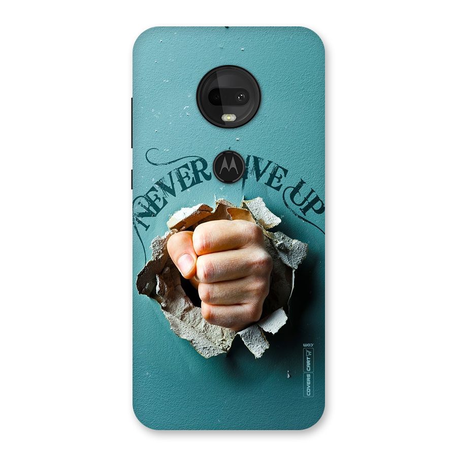 Do Not Give Up Back Case for Moto G7
