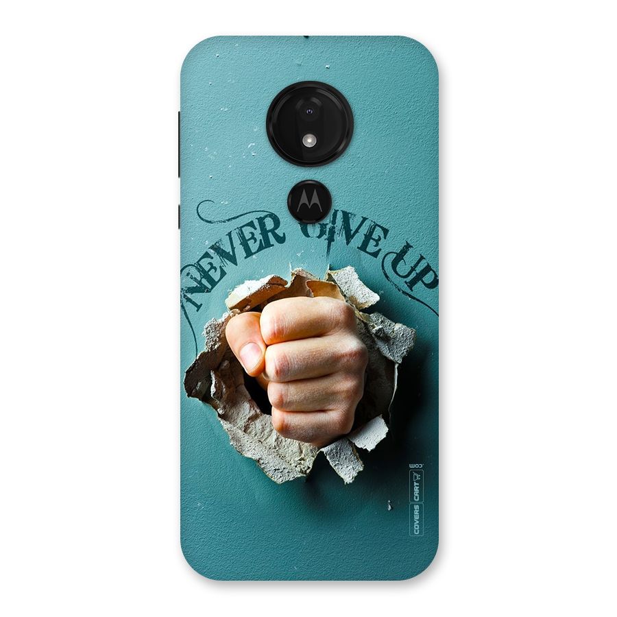 Do Not Give Up Back Case for Moto G7 Power