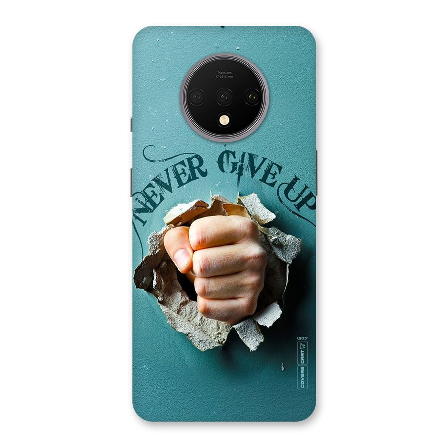 Do Not Give Up Back Case for OnePlus 7T