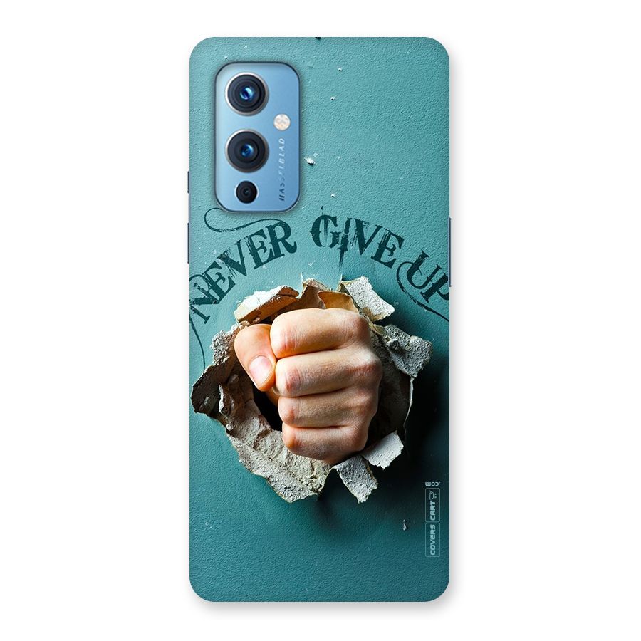 Do Not Give Up Back Case for OnePlus 9
