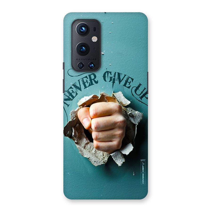 Do Not Give Up Back Case for OnePlus 9 Pro