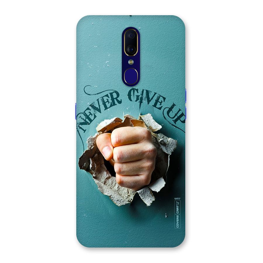 Do Not Give Up Back Case for Oppo F11