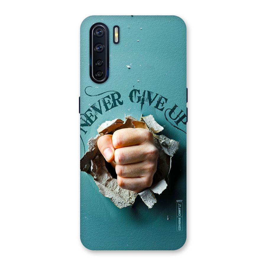 Do Not Give Up Back Case for Oppo F15