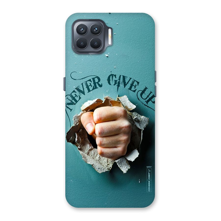 Do Not Give Up Back Case for Oppo F17 Pro