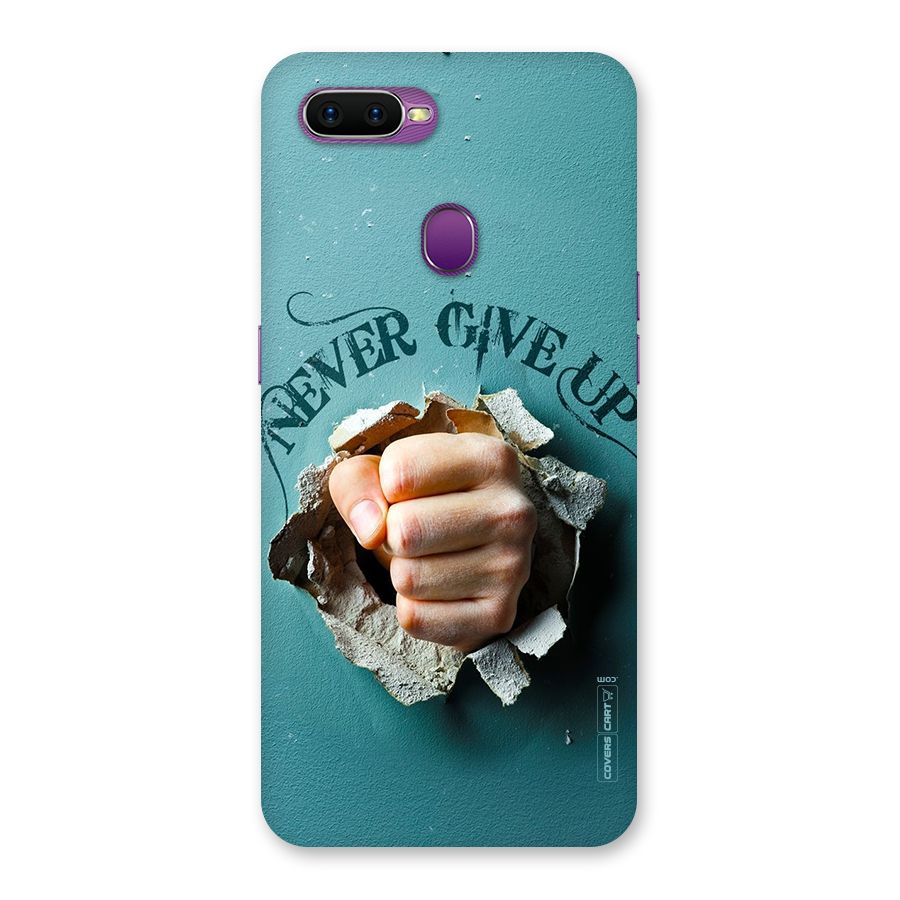 Do Not Give Up Back Case for Oppo F9