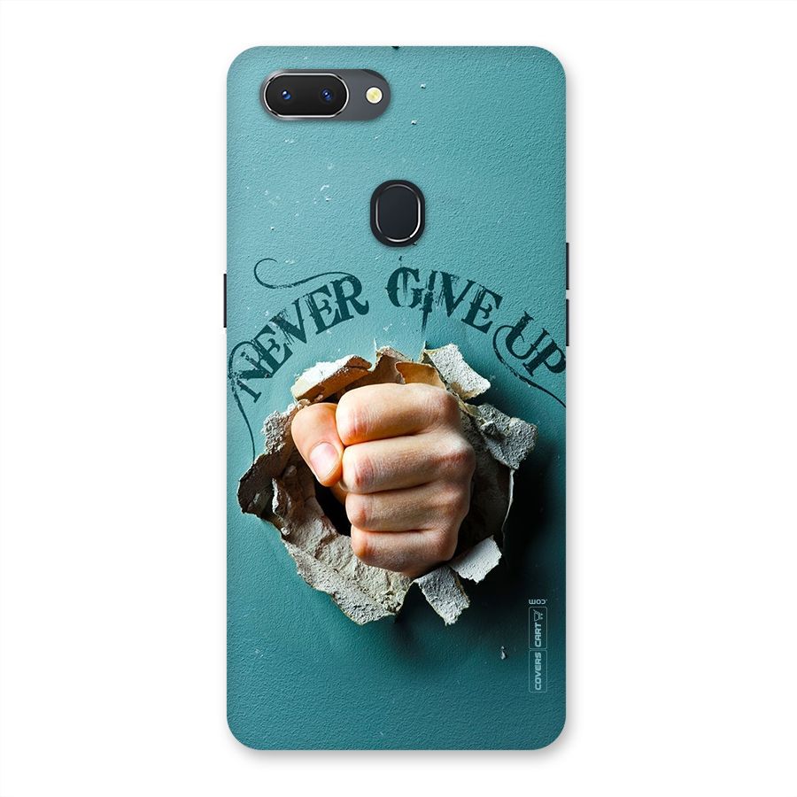 Do Not Give Up Back Case for Oppo Realme 2