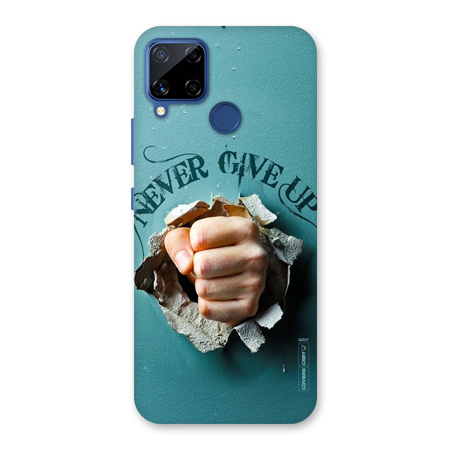 Do Not Give Up Back Case for Realme Narzo 30A