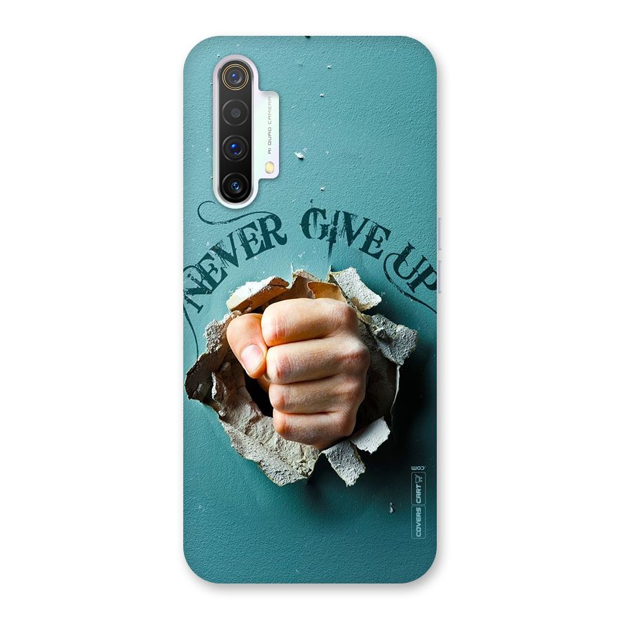 Do Not Give Up Back Case for Realme X3