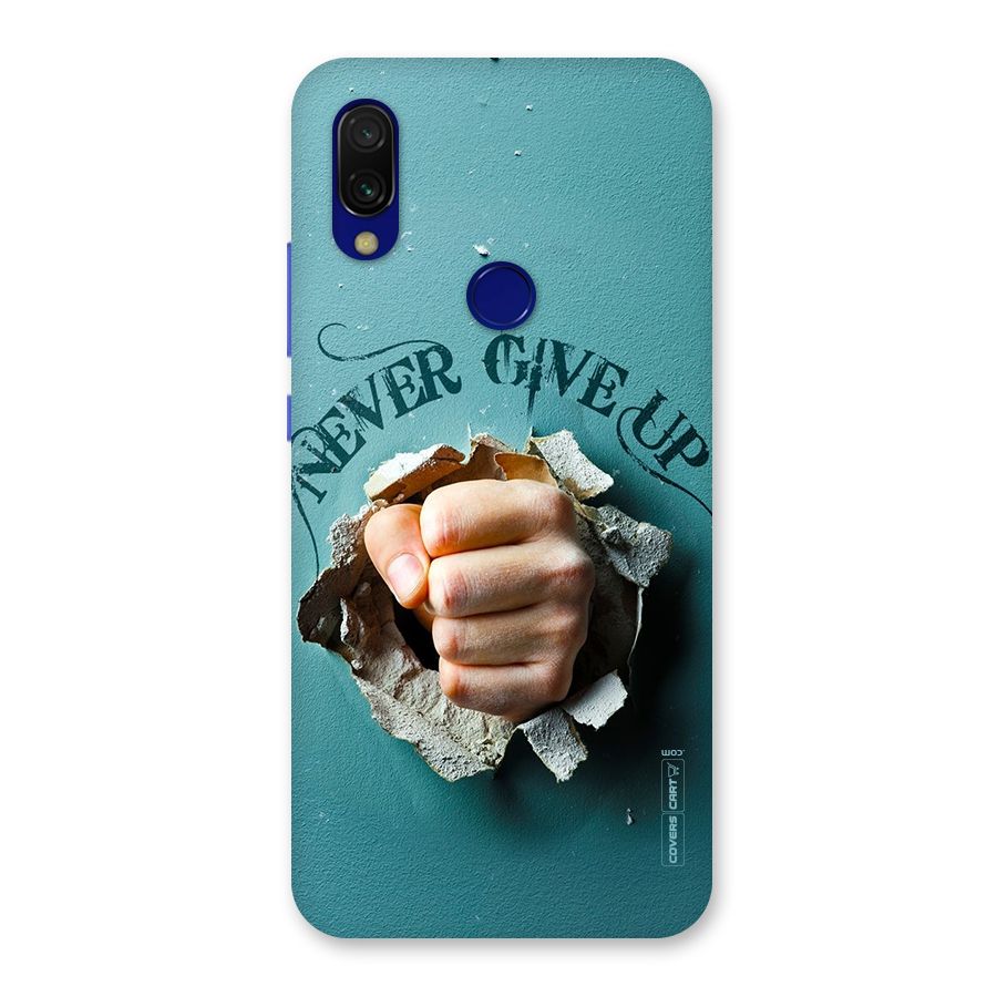 Do Not Give Up Back Case for Redmi 7