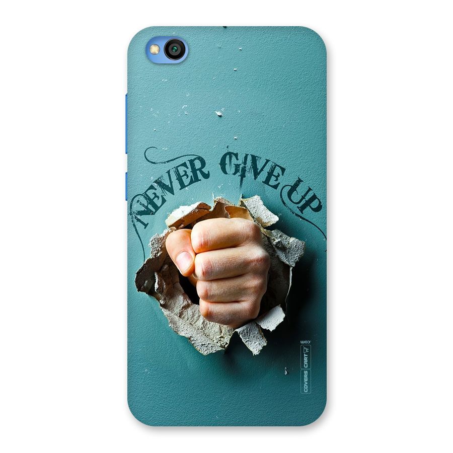 Do Not Give Up Back Case for Redmi Go