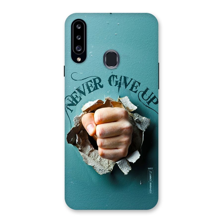 Do Not Give Up Back Case for Samsung Galaxy A20s