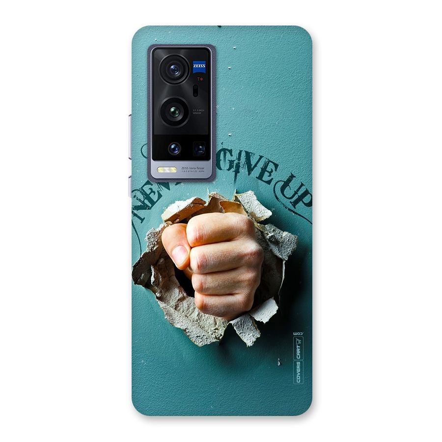 Do Not Give Up Back Case for Vivo X60 Pro Plus