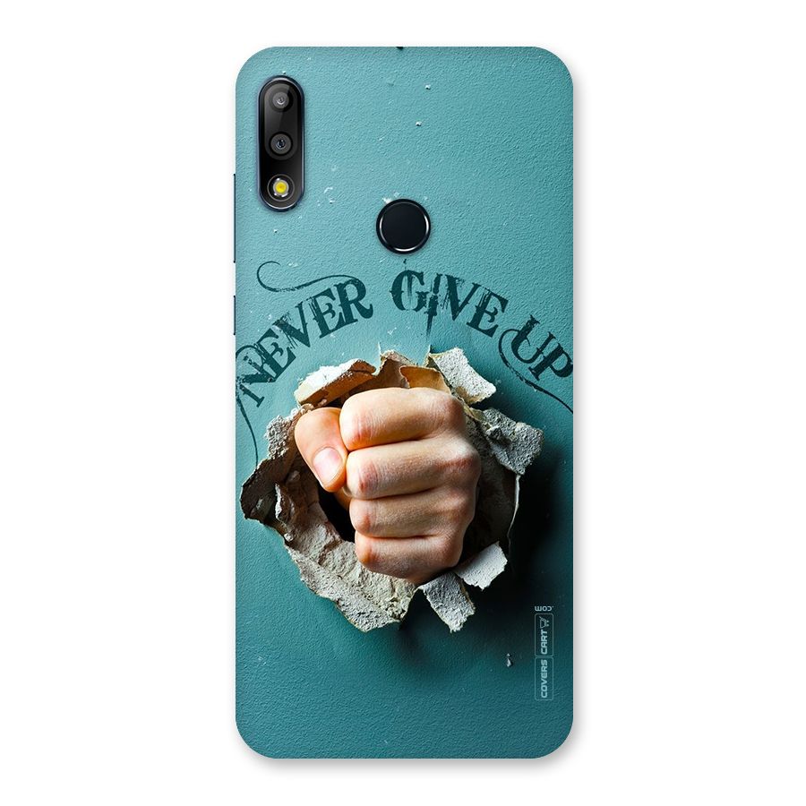 Do Not Give Up Back Case for Zenfone Max Pro M2