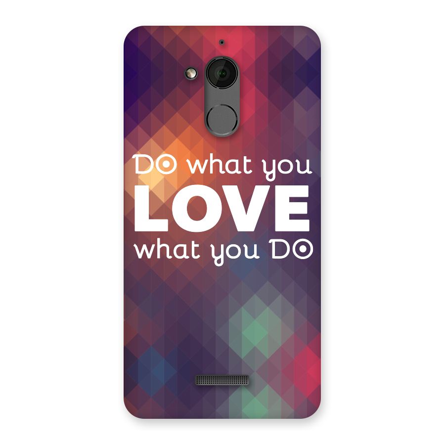 Do What You Love Back Case for Coolpad Note 5