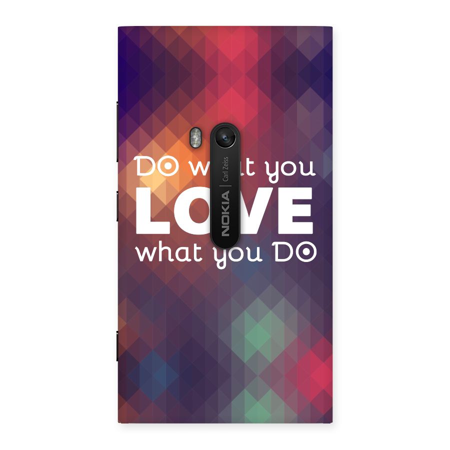 Do What You Love Back Case for Lumia 920