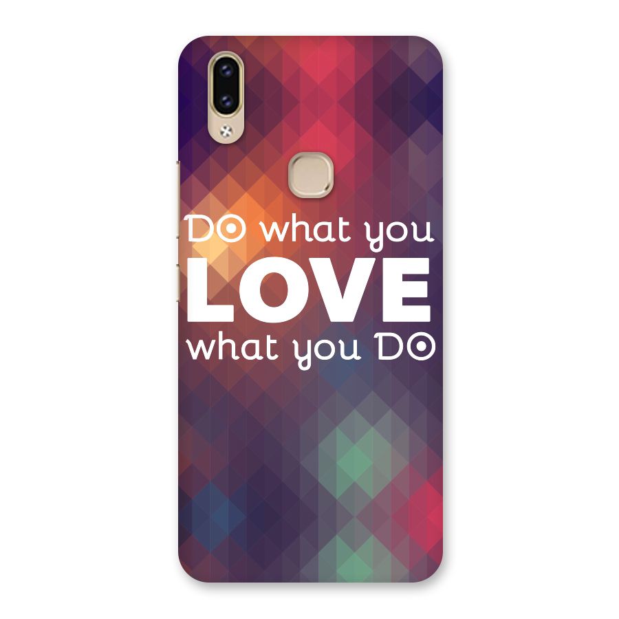 Do What You Love Back Case for Vivo V9 Youth