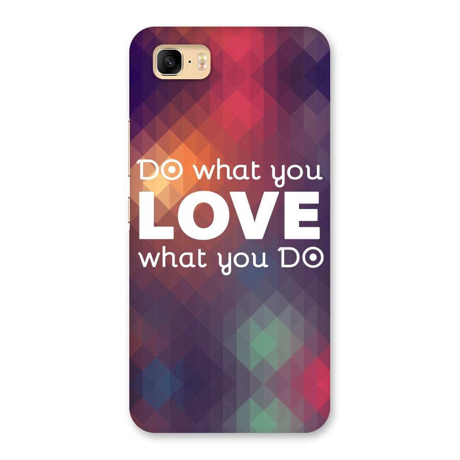 Do What You Love Back Case for Zenfone 3s Max