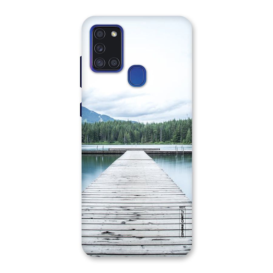 Dock River Back Case for Galaxy A21s