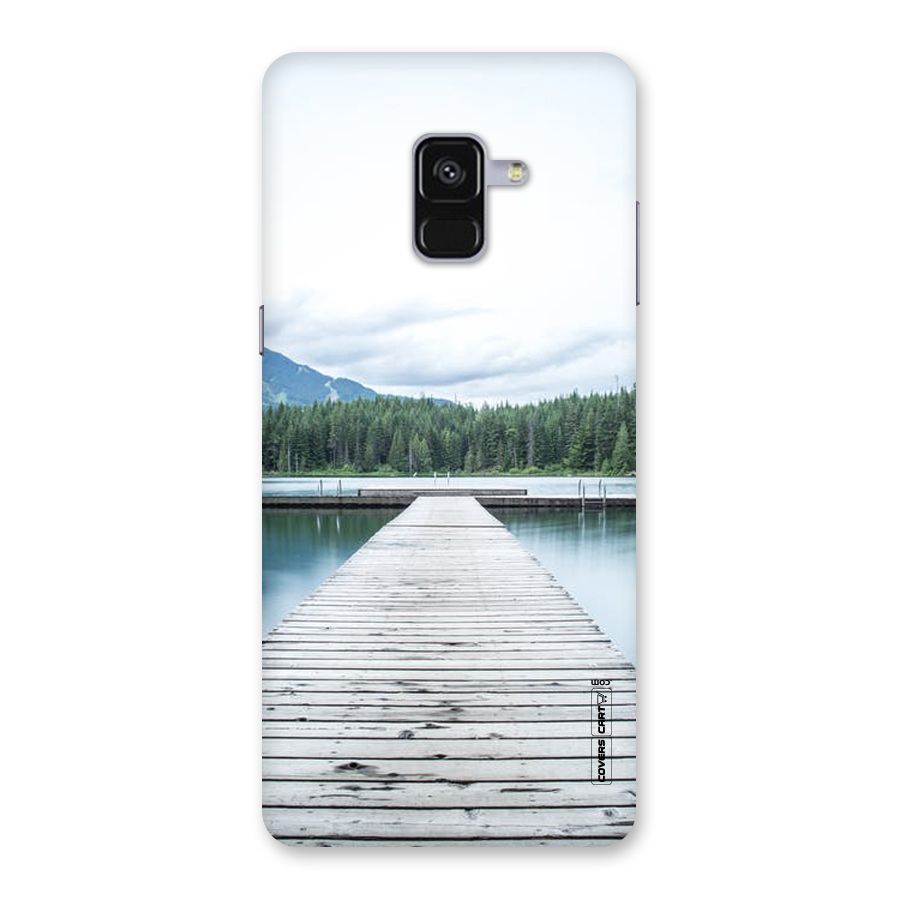 Dock River Back Case for Galaxy A8 Plus