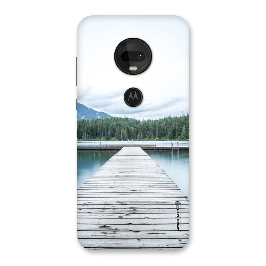 Dock River Back Case for Moto G7