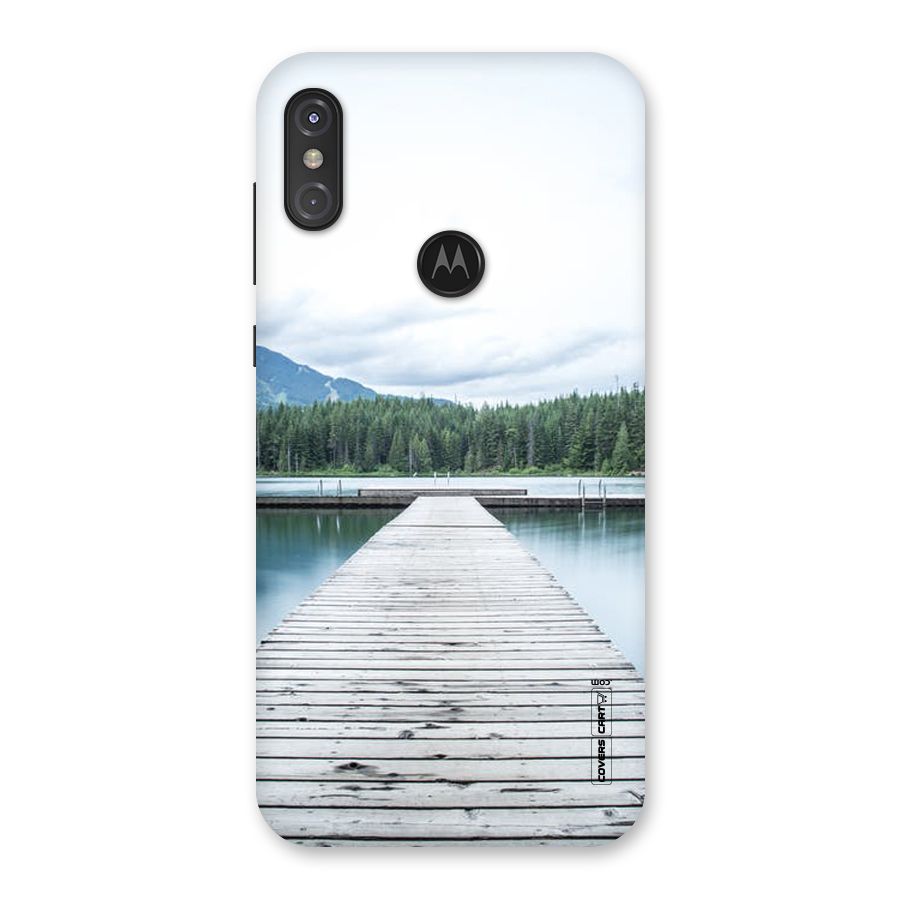 Dock River Back Case for Motorola One Power