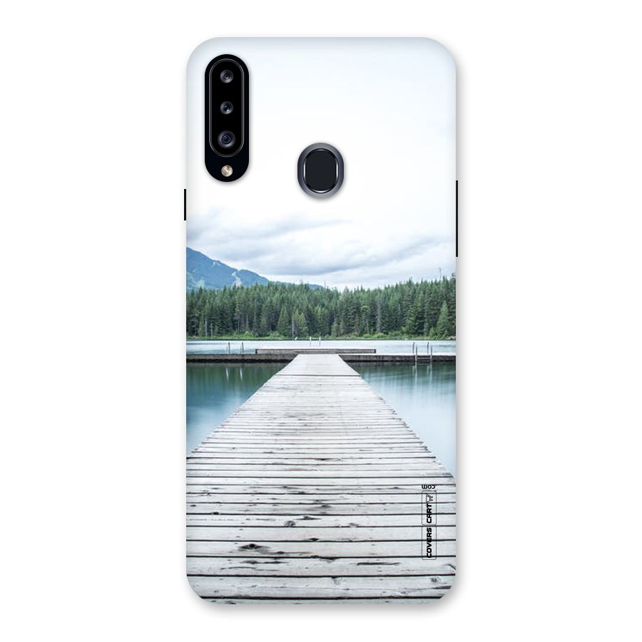 Dock River Back Case for Samsung Galaxy A20s