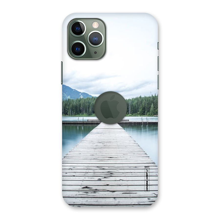 Dock River Back Case for iPhone 11 Pro Logo  Cut
