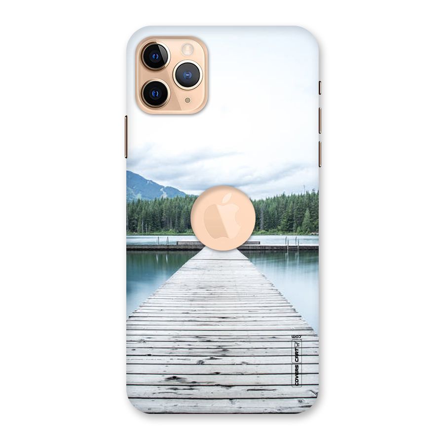 Dock River Back Case for iPhone 11 Pro Max Logo Cut