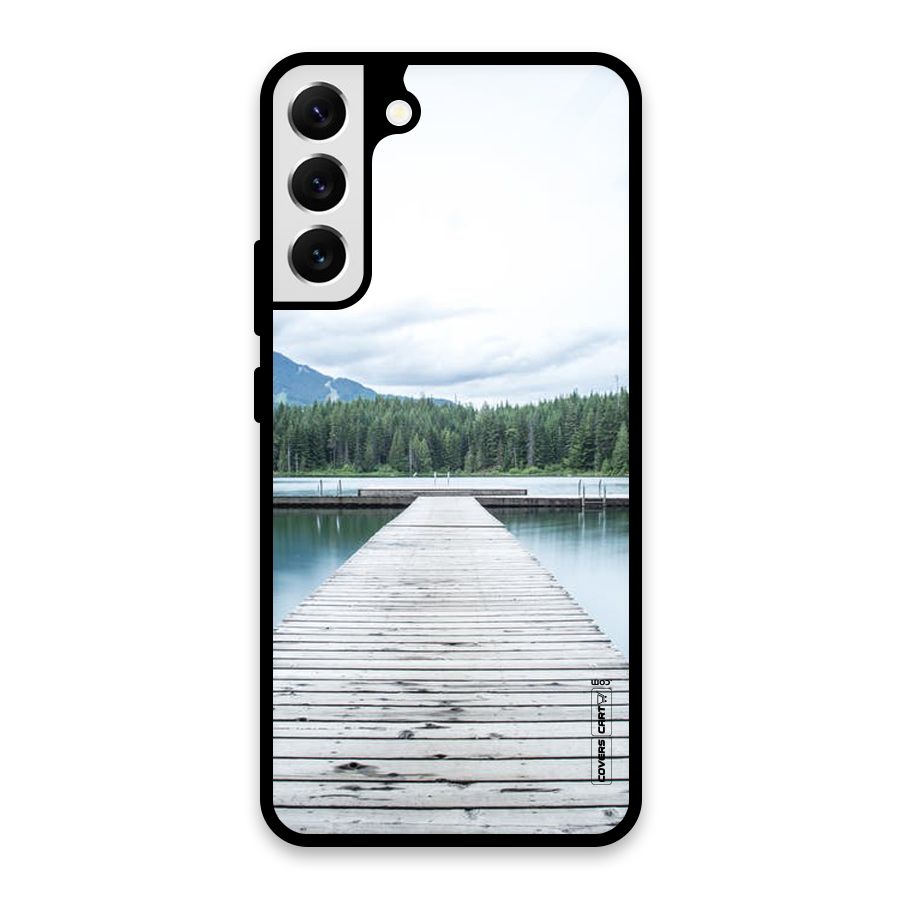 Dock River Glass Back Case for Galaxy S22 Plus 5G