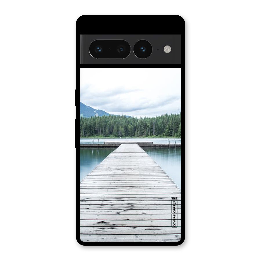 Dock River Glass Back Case for Google Pixel 7 Pro