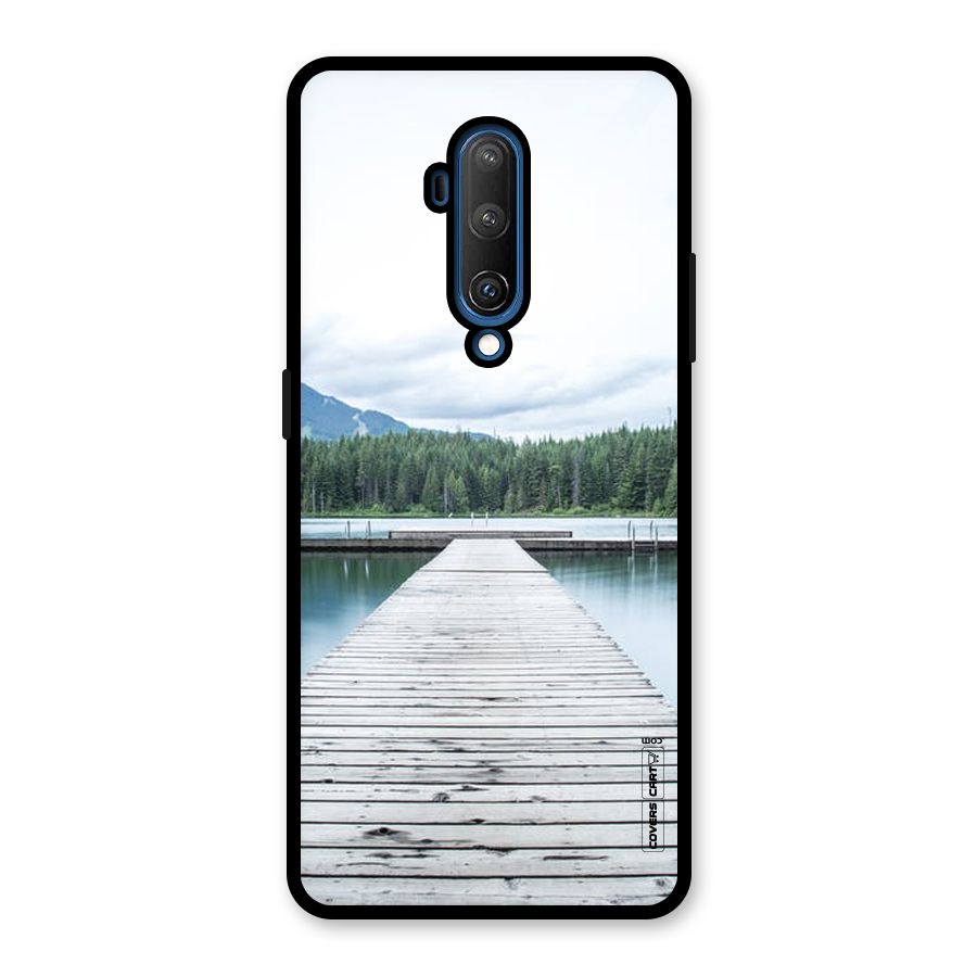 Dock River Glass Back Case for OnePlus 7T Pro