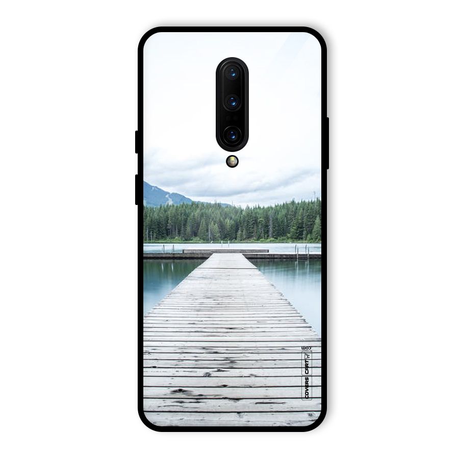 Dock River Glass Back Case for OnePlus 7 Pro