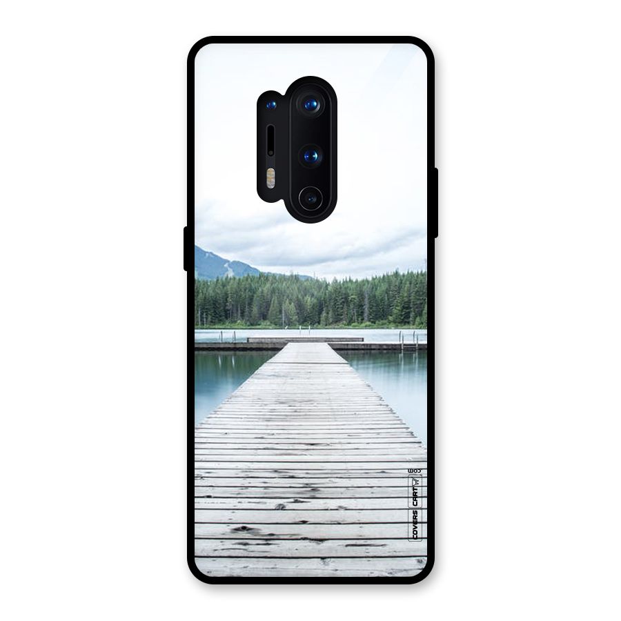 Dock River Glass Back Case for OnePlus 8 Pro