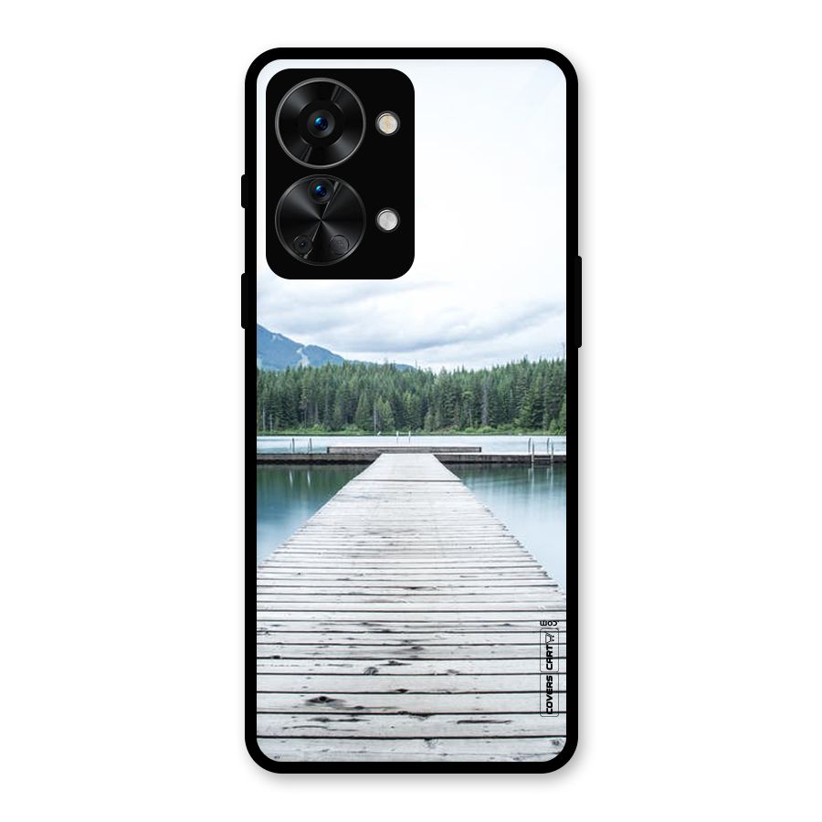 Dock River Glass Back Case for OnePlus Nord 2T